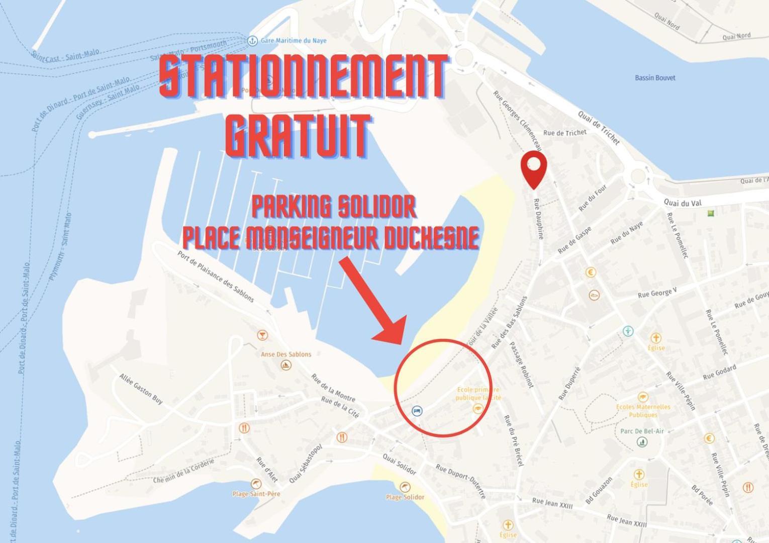 L'Atelier - Plage A 50M Et Remparts A 500M サン・マロ エクステリア 写真