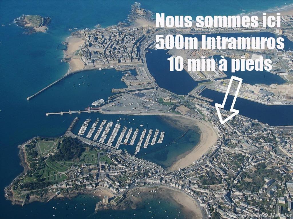 L'Atelier - Plage A 50M Et Remparts A 500M サン・マロ エクステリア 写真